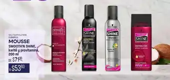 Schwarzkopf - mousse smooth'n shine,karite y provitamina