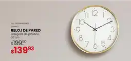 Woolworth Reloj de pared palegold oferta