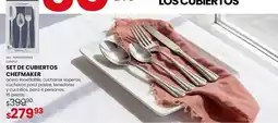Woolworth Chefmaker - set de cubiertos oferta