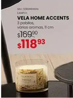 Woolworth Home accents - vela oferta