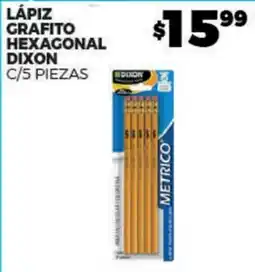 Merco dixon lápiz grafito hexagonal oferta