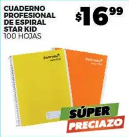 Merco star kid cuaderno profesional de espiral oferta