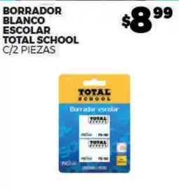 Merco Total School Borrador Blanco Escolar oferta