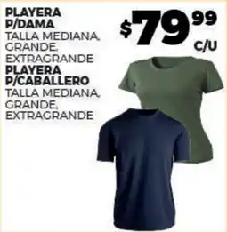 Merco Playera p/dama playera p/caballero oferta