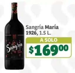 Soriana Súper Sangría María oferta