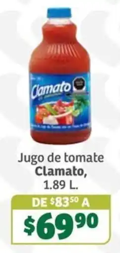 Soriana Súper Clamato Jugo de tomate oferta