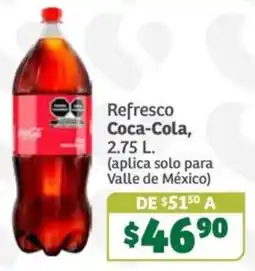 Soriana Súper Refresco Coca-Cola oferta