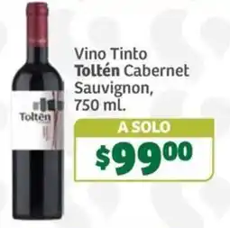 Soriana Súper Toltén Cabernet Sauvignon oferta