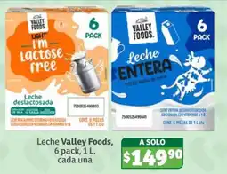 Soriana Súper Valley Foods Leche deslactosada Leche Entera oferta