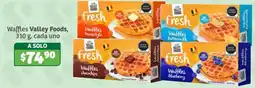 Soriana Súper Valley Foods Waffles oferta