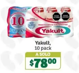 Soriana Súper Yakult, 10 pack oferta