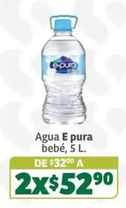Soriana Súper E pura Agua bebé oferta