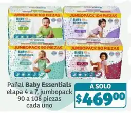 Soriana Súper Baby Essentials oferta
