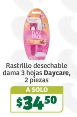 Soriana Súper Daycare rastrillo desechable dama 3 hojas oferta
