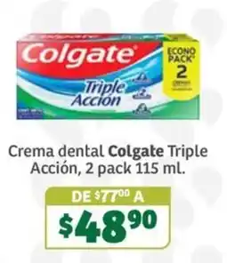 Soriana Súper Colgate Crema dental Triple Acción oferta
