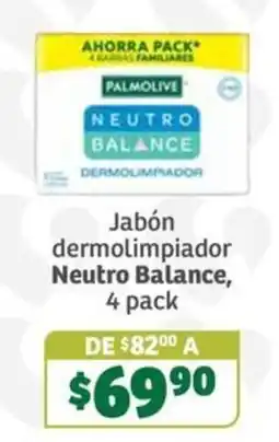 Soriana Súper Palmolive Jabón dermolimpiador Neutro Balance oferta