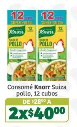 Soriana Súper Knorr consomé suiza pollo oferta
