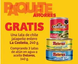 Soriana Súper La Costeña jalapeño entero oferta