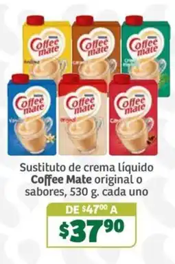 Soriana Súper Coffee Mate sustituto de crema líquido oferta