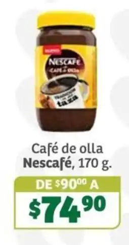 Soriana Súper Nescafé Café de olla oferta