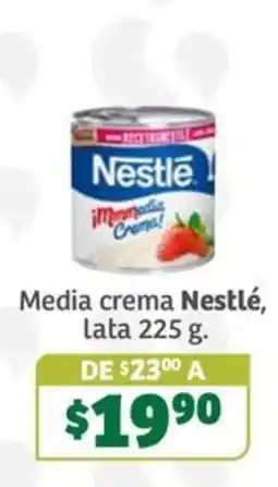 Soriana Súper Nestlé media crema oferta