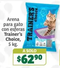 Soriana Súper Trainer's Choice arena para gato con esferas oferta