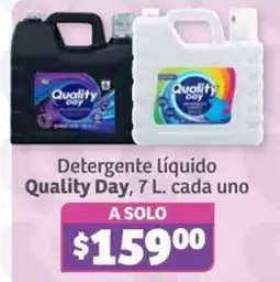 Soriana Súper Quality Day Detergente líquido oferta