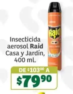 Soriana Súper Raid Insecticida aerosol Casa y Jardín oferta