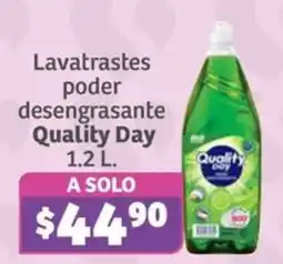 Soriana Súper Quality Day lavatrastes poder desengrasante oferta
