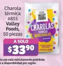 Soriana Súper Valley Foods charolas térmicas desechables oferta