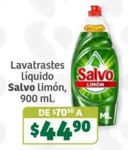 Soriana Súper Salvo lavatrastes líquido limón oferta