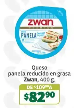 Soriana Súper Zwan queso panela reducido en grasa oferta