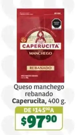 Soriana Súper Caperucita queso manchego rebanado oferta