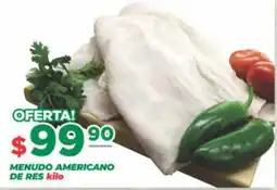 Super Gutiérrez menudo americano de res oferta
