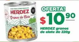 Super Gutiérrez herdez granos de elote oferta