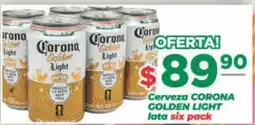 Super Gutiérrez Cerveza Corona Golden Light oferta
