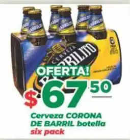 Super Gutiérrez Cerveza CORONA DE BARRIL oferta