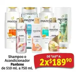 Soriana Express Pantene Shampoo o Acondicionador oferta
