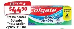 Soriana Express Colgate Triple Acción oferta