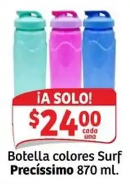 Soriana Express Botella colores Surf oferta