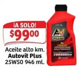 Soriana Express Autovit Plus oferta