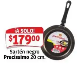 Soriana Express Precíssimo sartén negro oferta