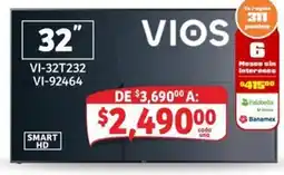 Soriana Express Vios 32" oferta