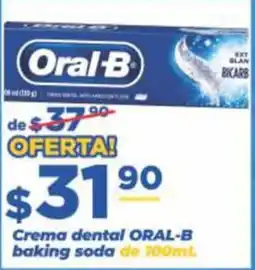 Super Gutiérrez Oral-B Crema dental baking soda oferta