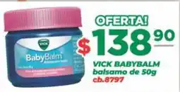 Super Gutiérrez Vick Babybalm oferta