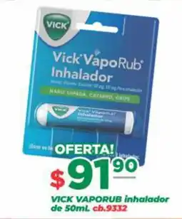 Super Gutiérrez Vick VapoRub Inhalador oferta