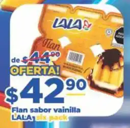 Super Gutiérrez LALA flan sabor vainilla oferta