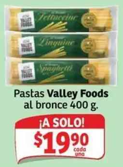 Soriana Express Pastas Valley Foods oferta