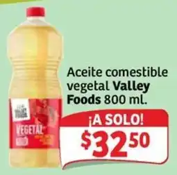 Soriana Express Valley Foods Aceite comestible vegetal oferta