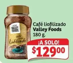 Soriana Express Valley Foods Café Liofilizado oferta